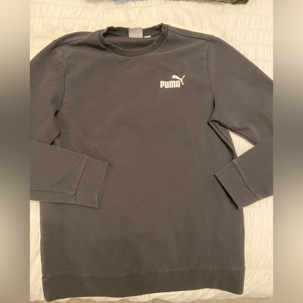 Puma Men's Black Golf Sweater